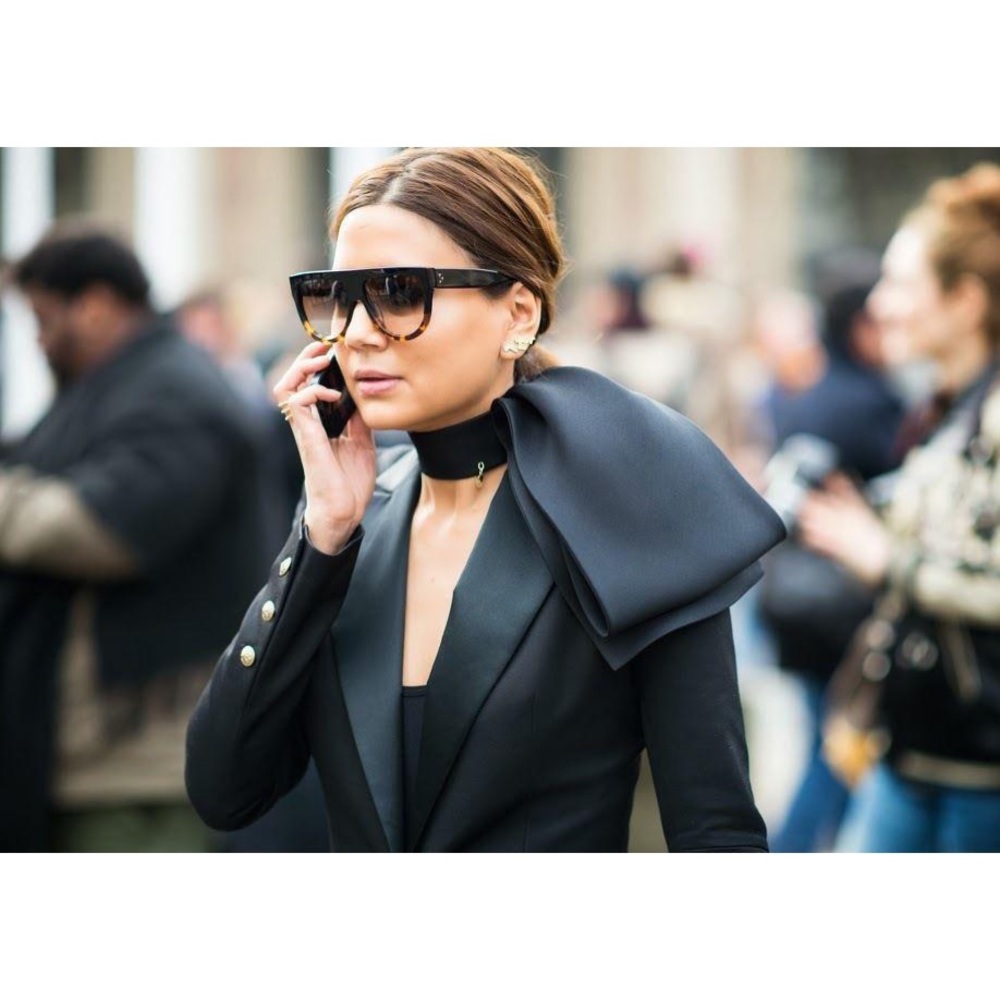 Celine CL 41026/S Sunglasses in Tortoise / Black